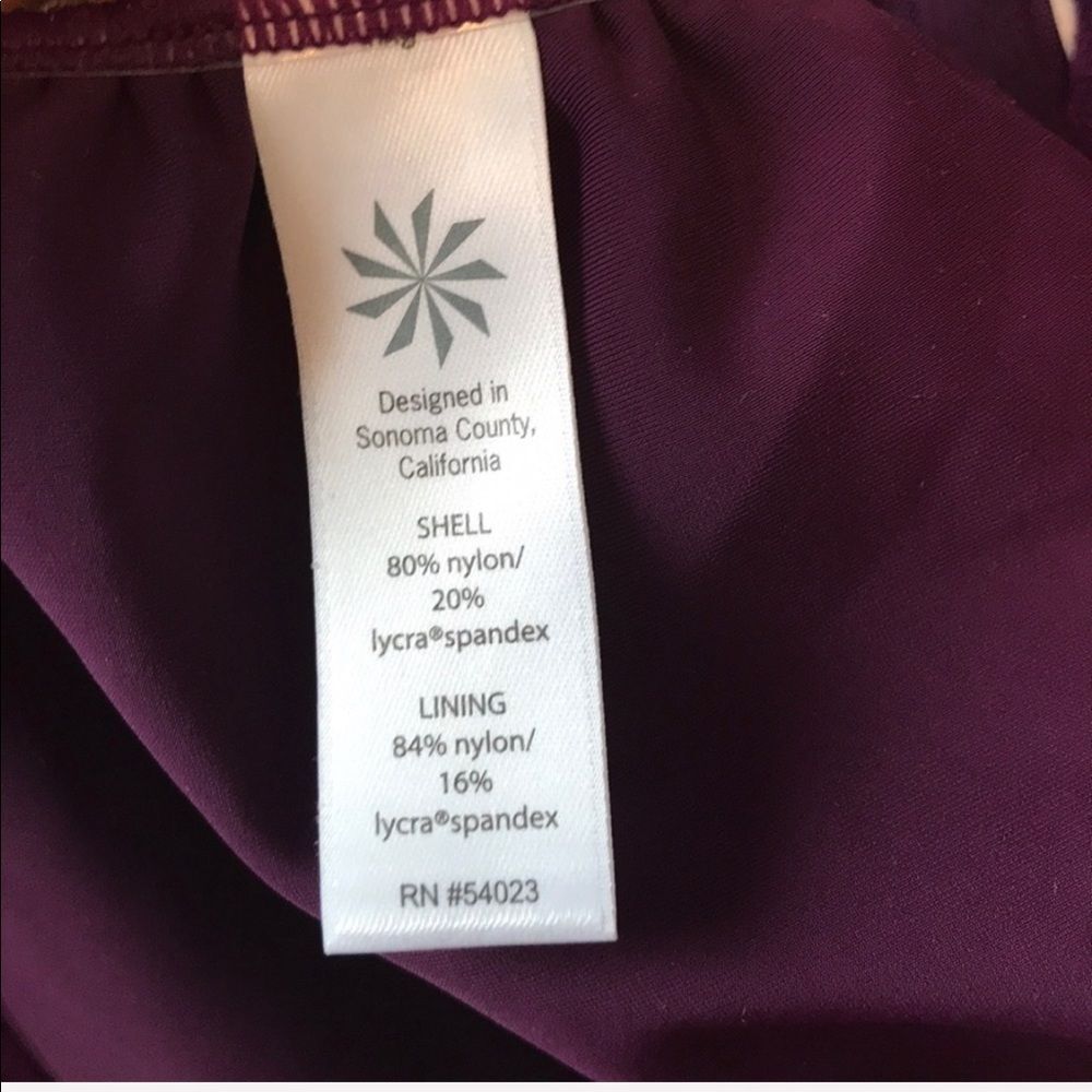 Athleta Tara Halter Tankini Top NWT Size 32 B/C - Picture 7 of 7